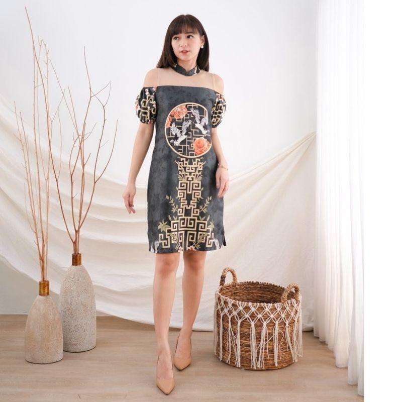 Cheongsam batik deals dress