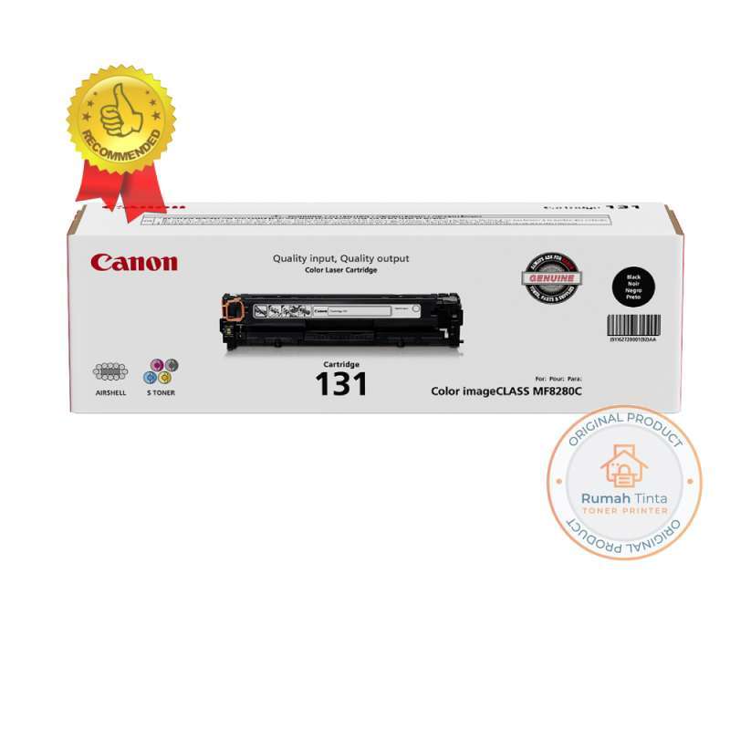 Jual Toner Canon 131 Black Original Online Oktober 2020 Blibli Com Canon 118 black compatible products. blibli