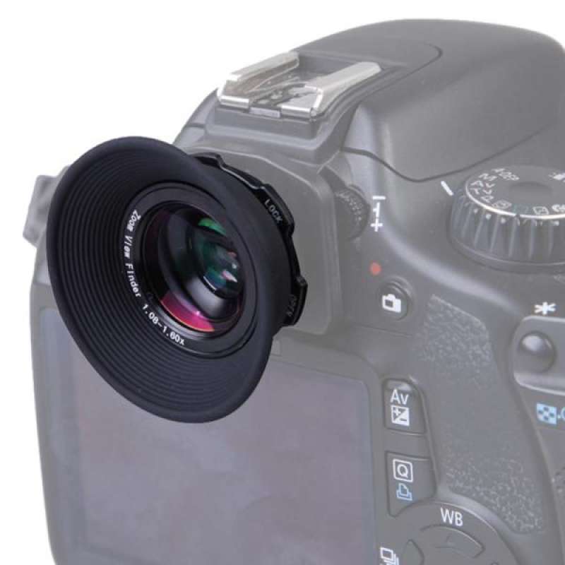 magnifier hood 1 08x 1 60x viewfinder extender magnetic set for canon camera