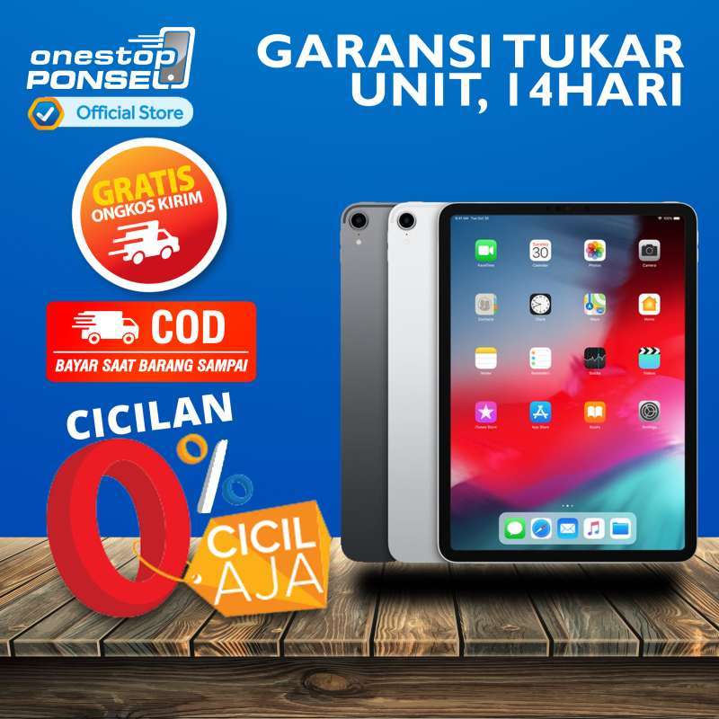 Jual Apple Ipad Pro 2018 256 Gb Tablet 12 9 Inch Wifi Only Resmi Ibox Online Desember 2020 Blibli