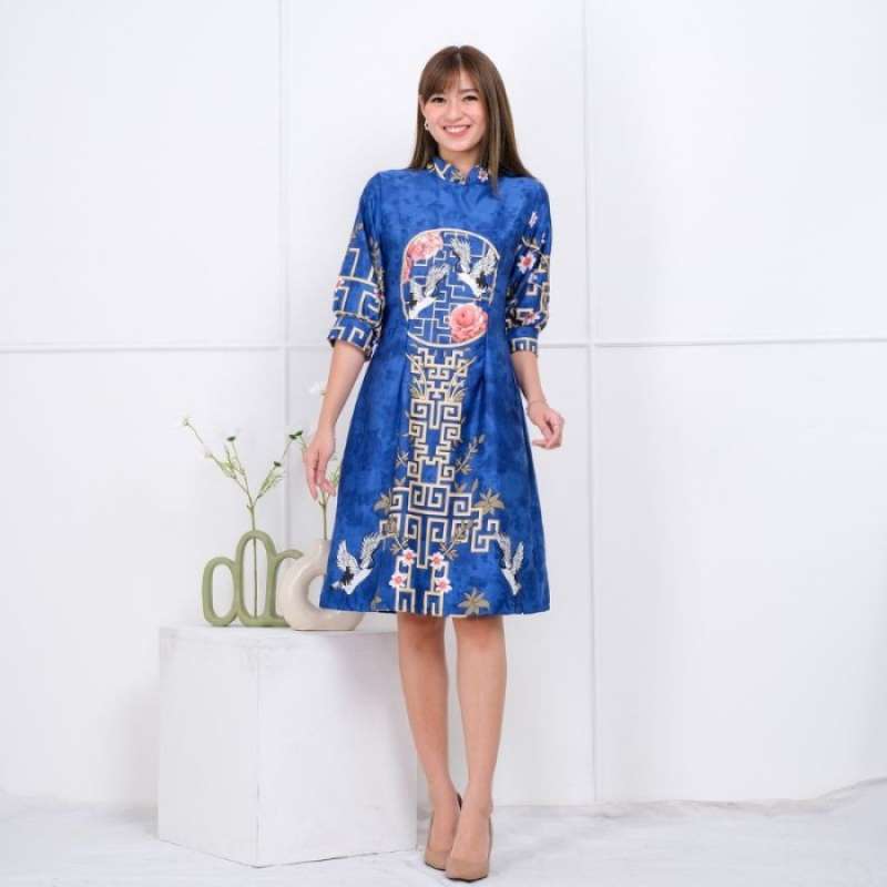 Batik qipao best sale