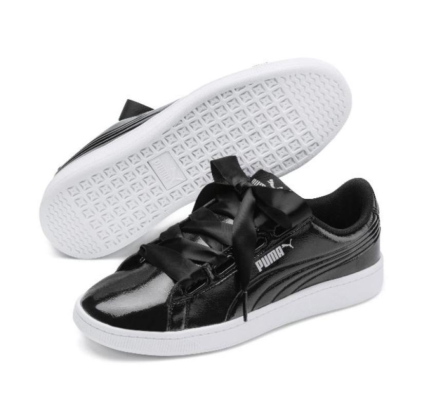 Jual PUMA Women Vikky V2 Ribbon P Shoes Black 369727 01 di