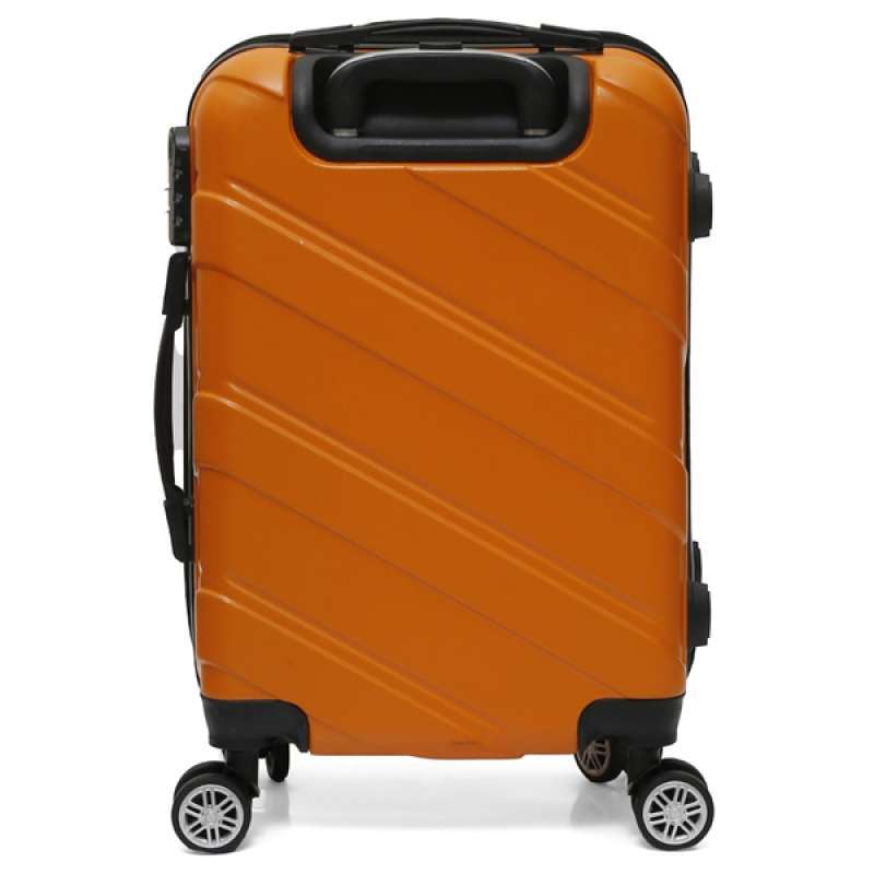 Hamlin Carlton Koper Hardcase Unisex Size 20Inch Suitcase Combination Lock  Large Compartment Material ABS+PVC Coated ORIGINAL Orange
