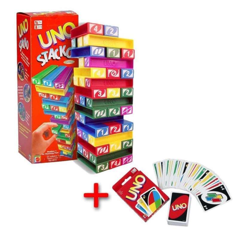 Jual Paket Uno Stacko Plus Kartu Uno Terbaru September 2021 Harga Murah Kualitas Terjamin Blibli