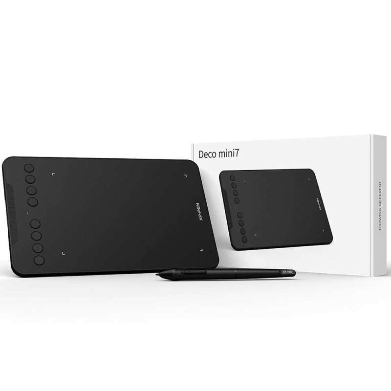 Jual Xp Pen Deco Mini7 Graphics Digital Drawing Tablet For Pc Mac Android Online November 2020 Blibli