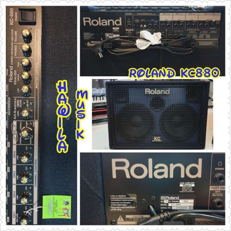 Jual Keyboard Amplifier Roland Kc880 Kc 880 Original Roland Kc 880 320w 2x12 Keyboard Amplifier Original Online Februari 2021 Blibli