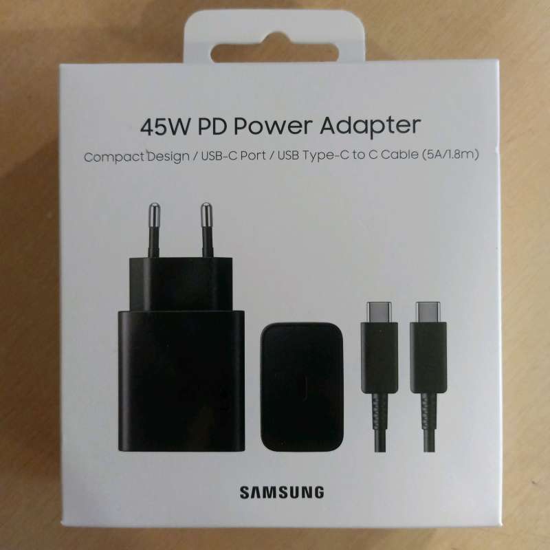 Power Adapter Samsung S20 Ultra 45 Watt Charger Samsung Original