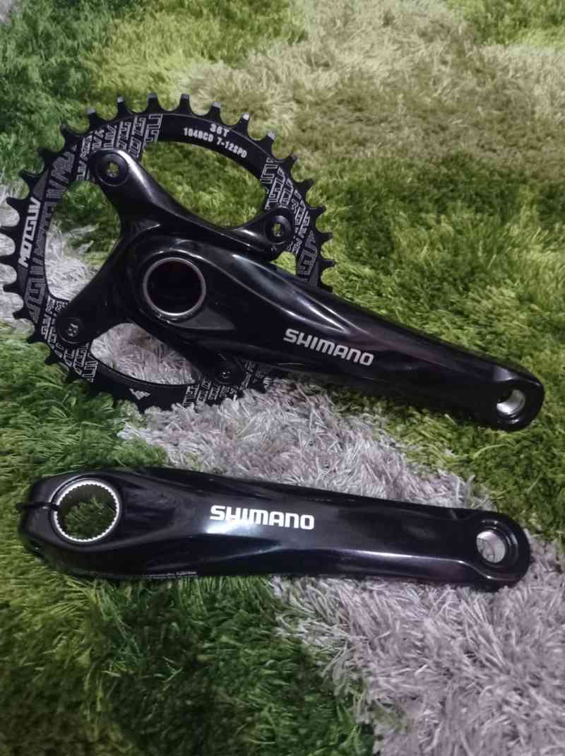 CRANK SHIMANO SINGLE SPEED CRANK SHIMANO M 625 HT2