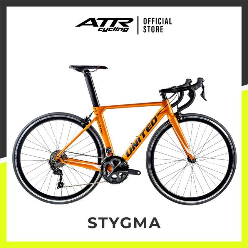 Jual Sepeda Balap Road Bike United Stygma 700c 20 44 Claret Di Seller Atr Cycling Official Store Atr Cycling Official Store Kab. Bogor Blibli