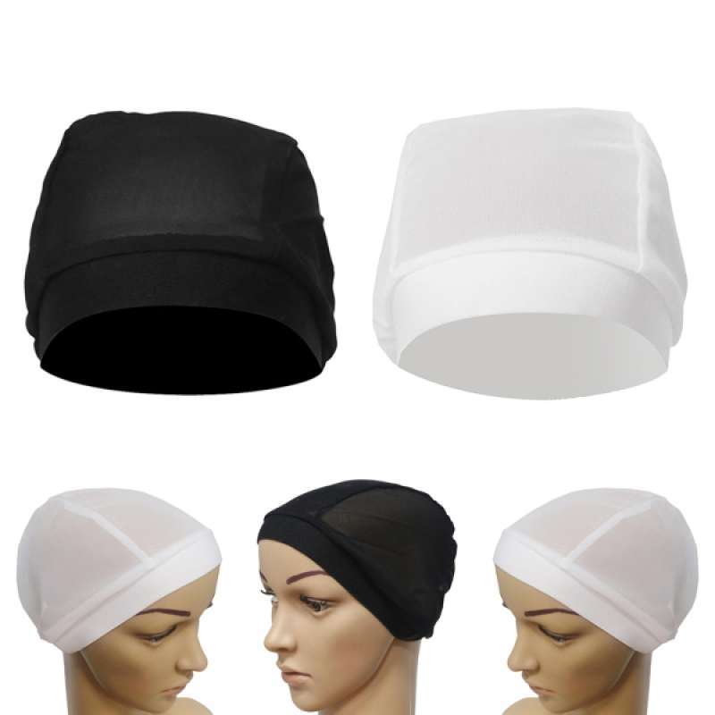 Promo 2pcs Mesh Stretch Turban Head 