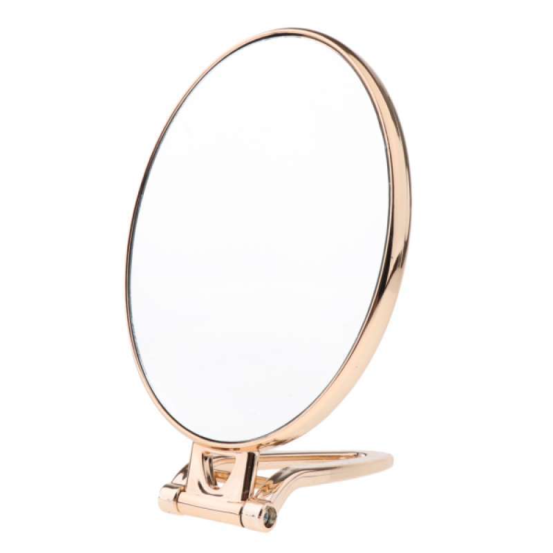 Promo Folding Double Side Mirror Makeup, Magnifying Travel Mirror X5