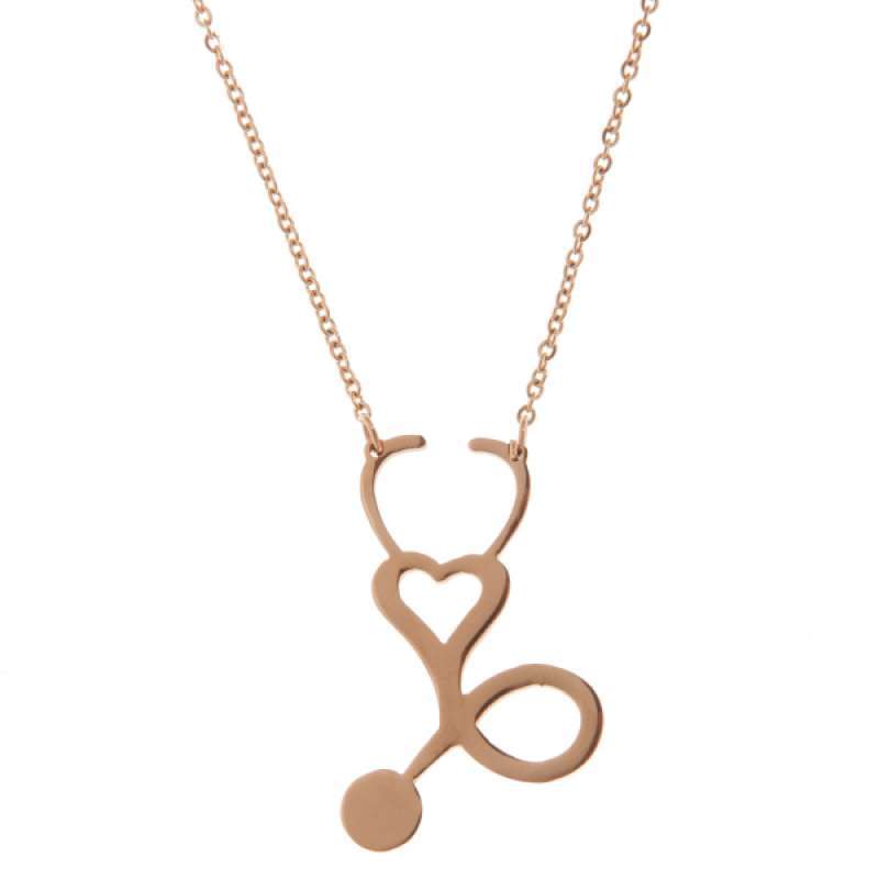 Heart Charm Pendant Necklace 