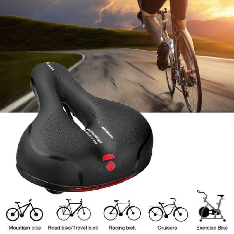 wide road bike saddle