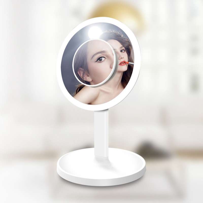 Promo Makeup Mirror Vanity W Led Lights 7x Magnifying Light Up Cosmetic Di Er Homyl China Blibli Promo Makeup Mirror Vanity W Led, Magnifying Make Up Mirror With Led Light