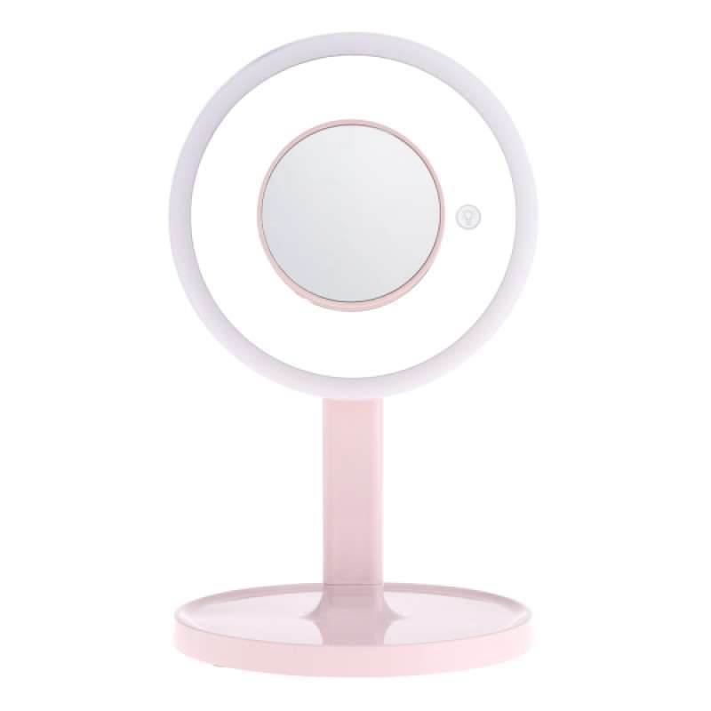 Promo Makeup Mirror Vanity W Led, Magnifying Make Up Mirror With Led Light