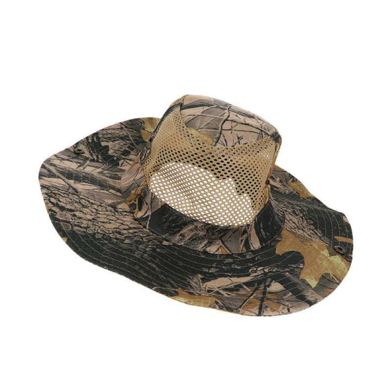 Promo Camo Wide Brim Hat Fishing Bucket 