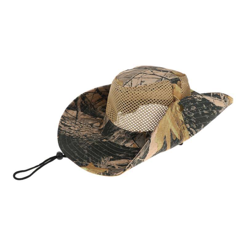 Promo Camo Wide Brim Hat Fishing Bucket 