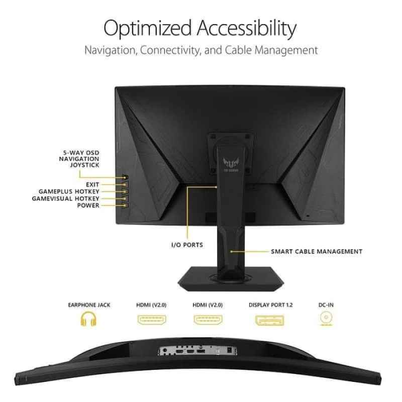 Jual Monitor Led Gaming Asus Vg32vq 322560x1440 1ms 144hz Hdmi Dp Freesync Online Desember 2020 Blibli