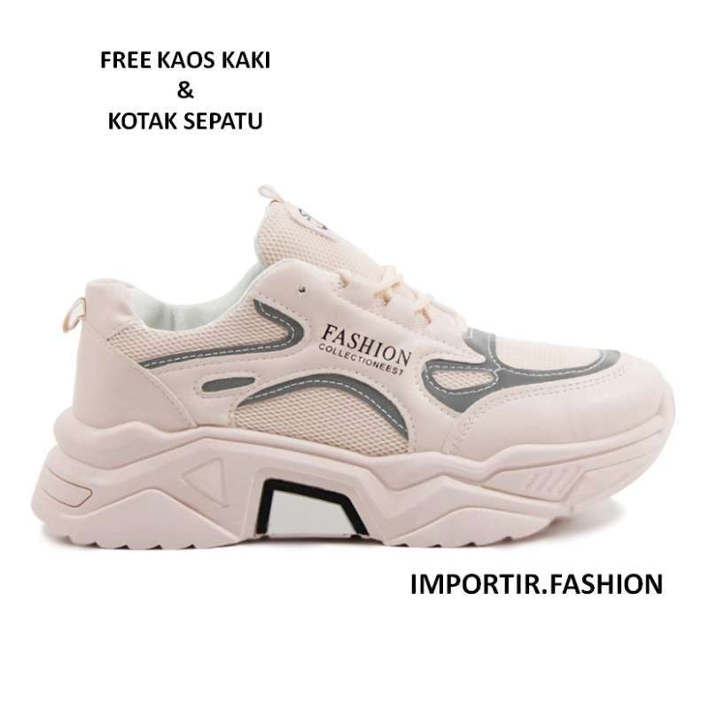 Jual Fashion Sepatu Sneakers Korea Wanita Fashion Import Online April 2021 Blibli