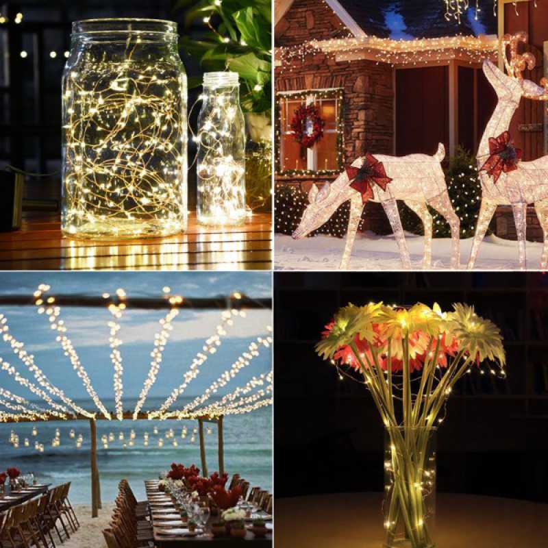 Jual Decorative Led String Lights Multi Color Change String Lights Home Decor Online Desember 2020 Blibli