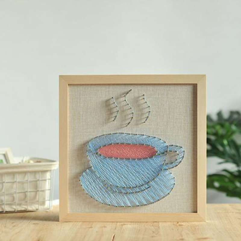Jual Handmade Craft String Art Kit Nails Pins Painting Diy Home Decoration Kits Online Januari 2021 Blibli