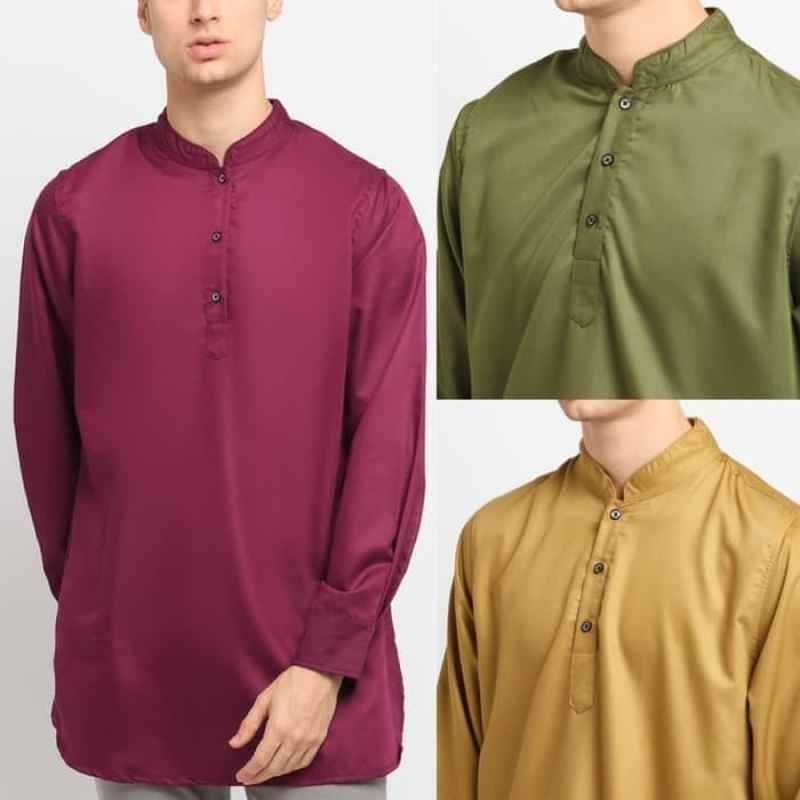 Jual Almeer Toyobo Qurta Kurta Pakistan Baju Koko Pria Katun Muslim Online Mei 2021 Blibli