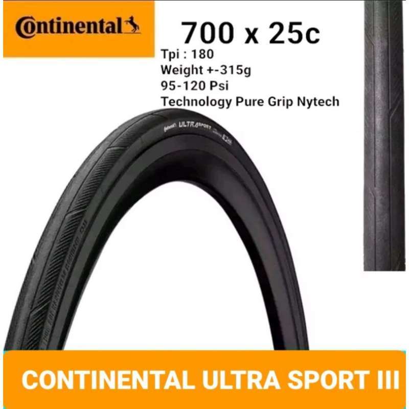 Continental ultra clearance sport 3 weight