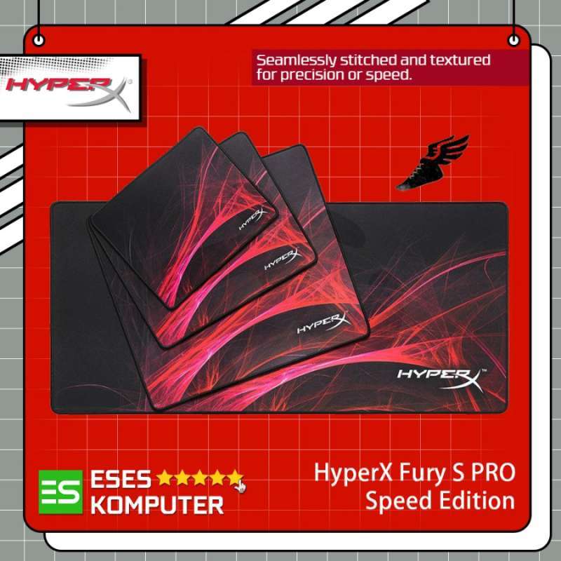 Jual Mousepad HyperX Fury S PRO Speed Edition Mouse Pad Gaming