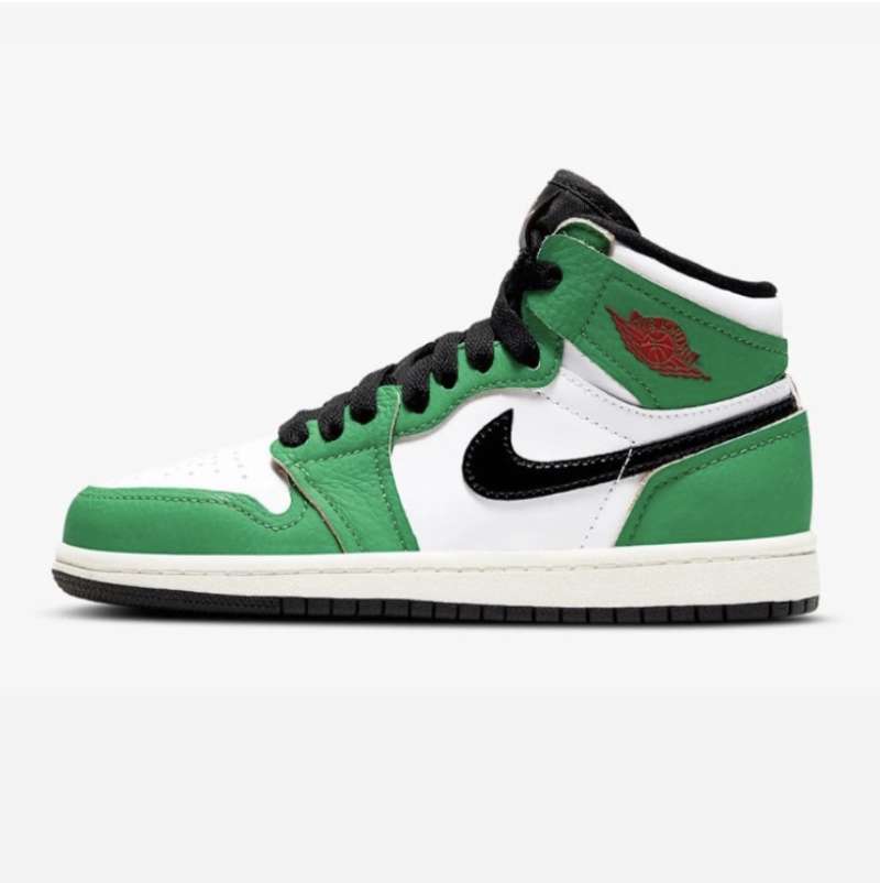 Lucky Green Mid Jordans On Feet Mid Lucky Green 1s On Feet Air