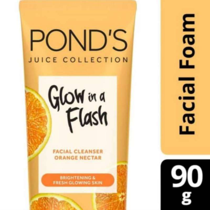Jual Ponds Juice Collection Facial Foam Orange Nectar 90gr Online April 2021 Blibli