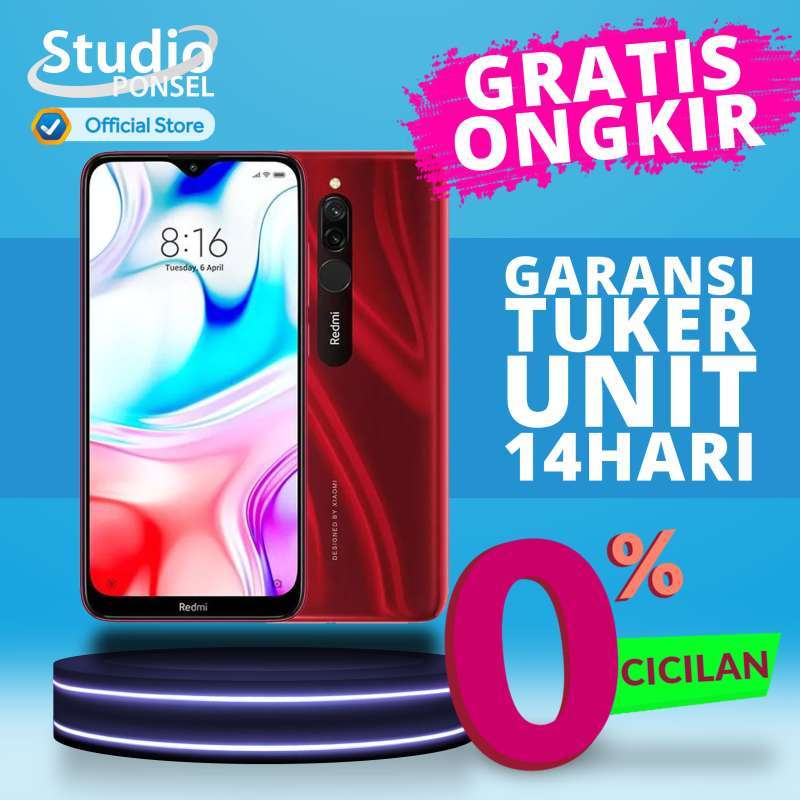 Jual Xiaomi Redmi 8 Smartphone 64 Gb 4 Gb Garansi Resmi Online Desember 2020 Blibli