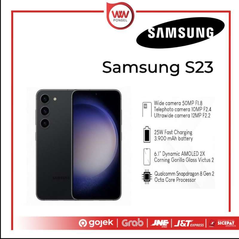 Hp Samsung S23 Ram 8GB Internal 256GB Garansi Resmi