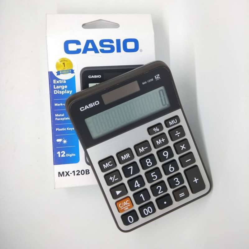 Calculadora casio mx 120 clearance