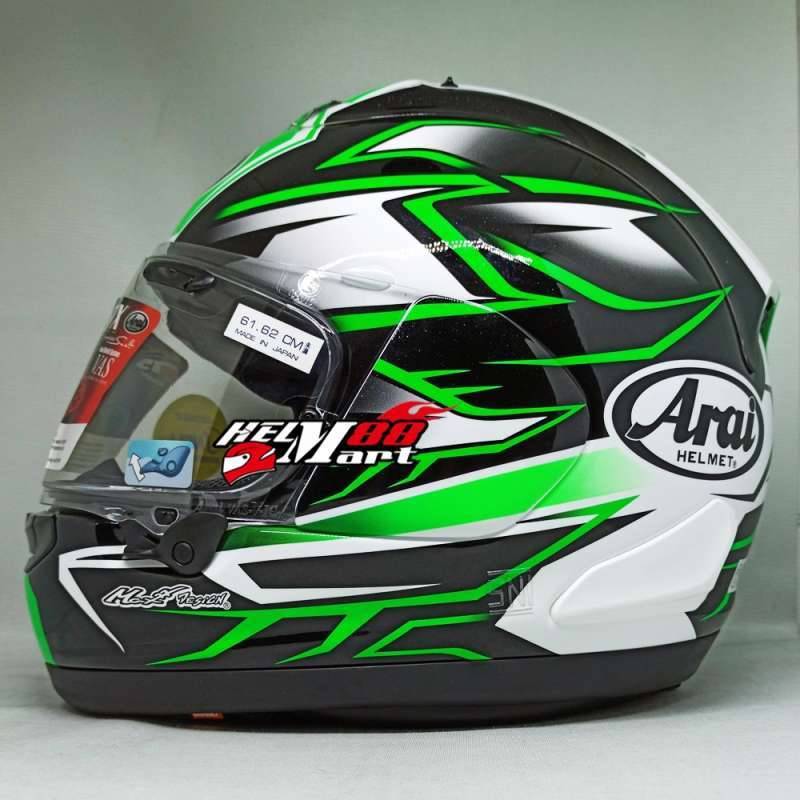 Arai ghost green cheap