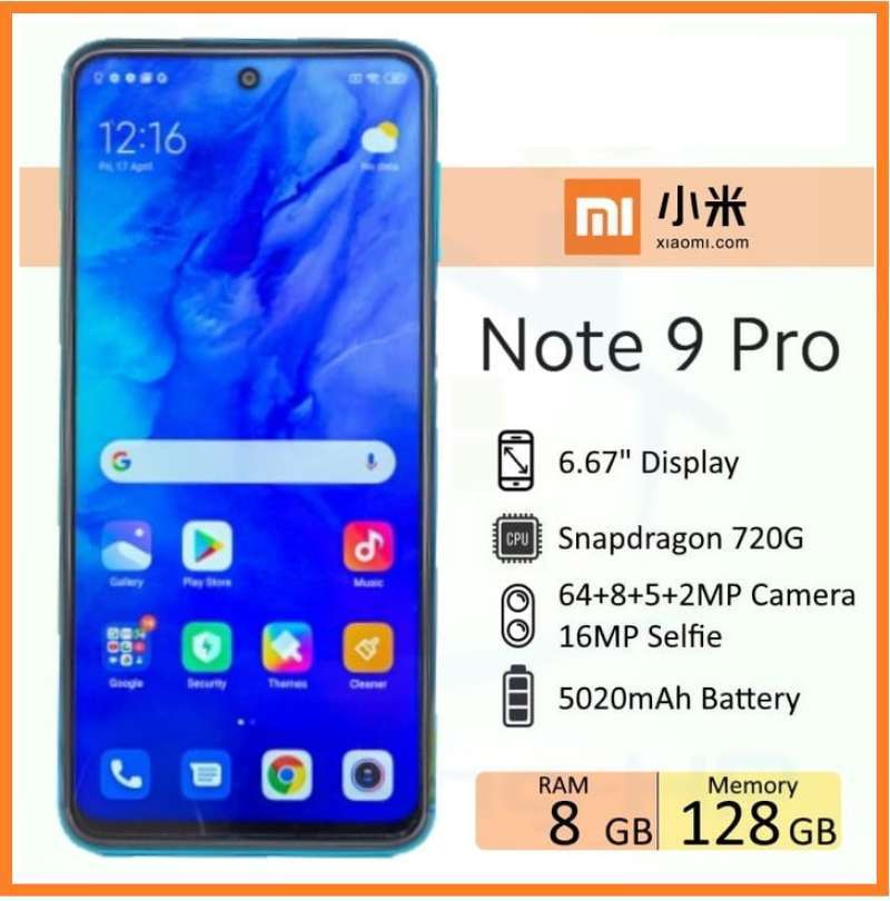 Jual Flash Sale Xiaomi Redmi Note 9 Pro 8 128 Gb Garansi Resmi Hp Xiao Mi Original Online November 2020 Blibli Com