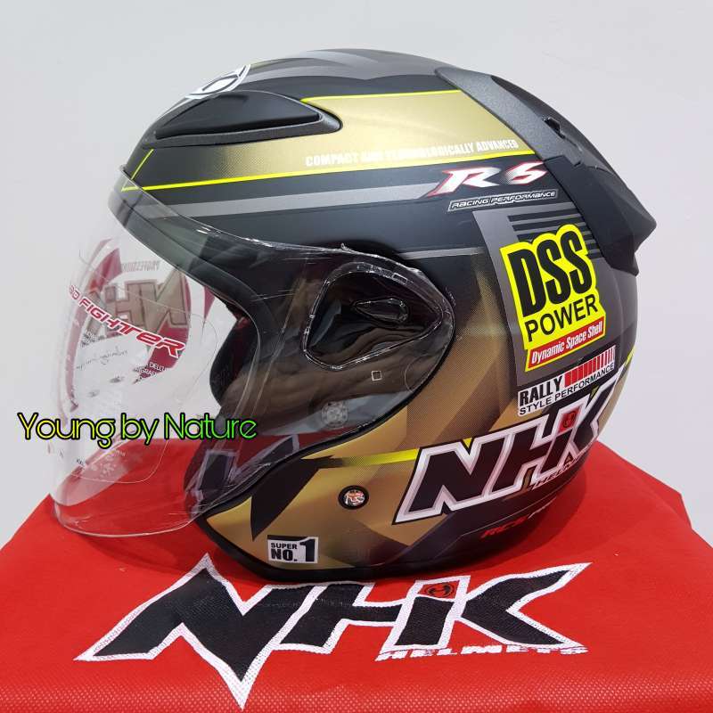Helm half face nhk terbaru hot sale
