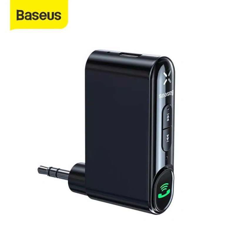 Jual Baseus Bluetooth Receiver Car Speaker Aux 3 5mm Wireless Audio Online Januari 2021 Blibli