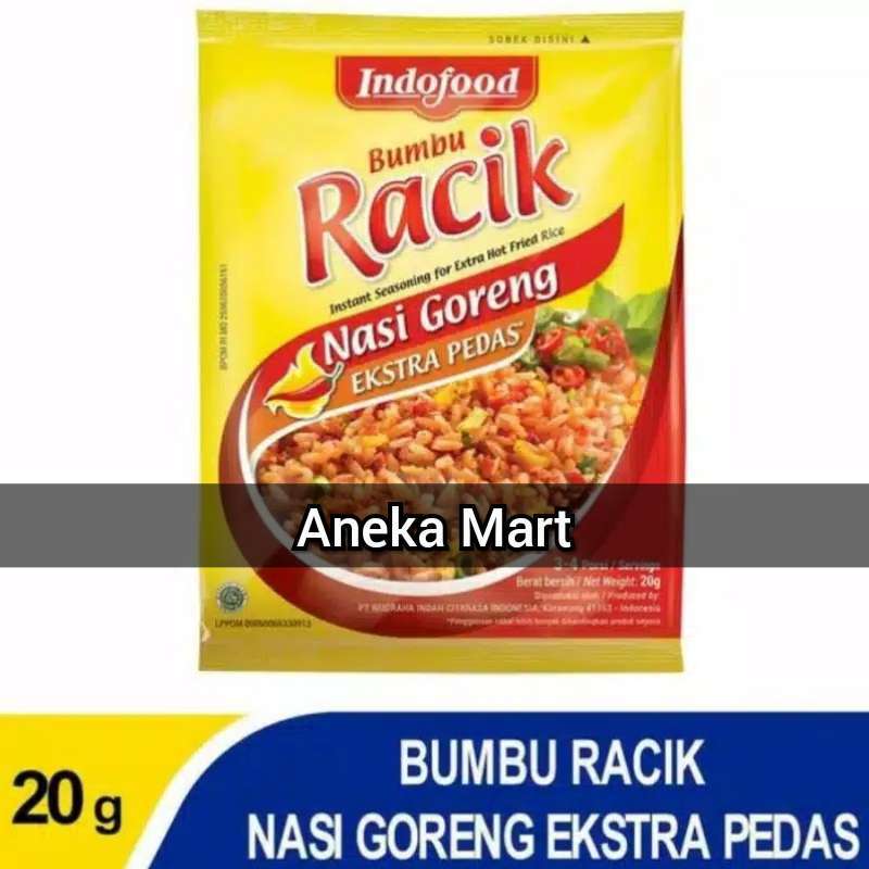 Jual 1 Sachet Bumbu Racik Nasi Goreng Extra Pedas Indofood 20 Gram Terbaru Juni 2021 Blibli