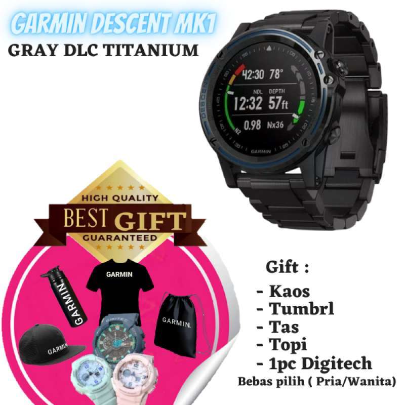 Jual Garmin Descent Mk1 Gray Dlc Titanium Band GIFT MENARIK