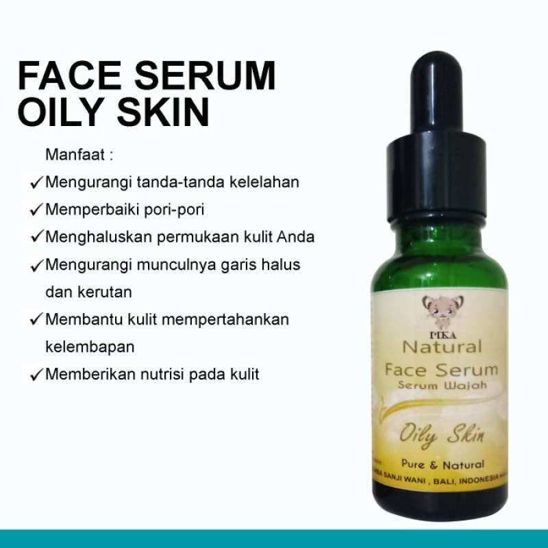 Promo Serum Wajah Face Serum Oily Skin 100% Murni & Alami ...