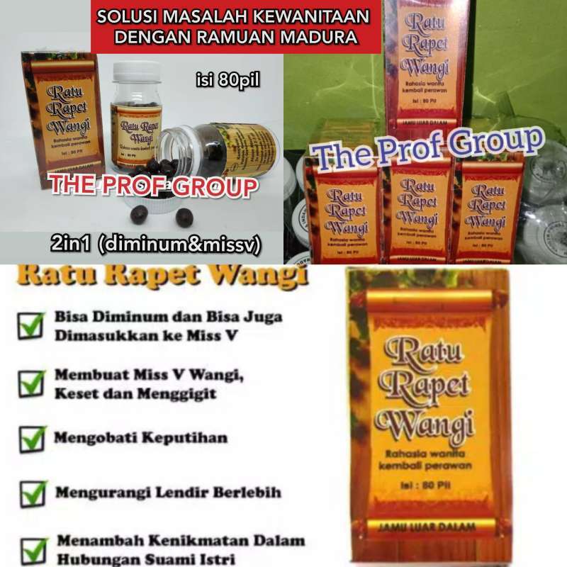 Jual Ratu Rapet Wangi Madura 80pil Jamu Sari Rapet Pil Kembali Gadis Pil Rapet Keset Dan Atasi Keputihan Terbaru Juni 2021 Blibli