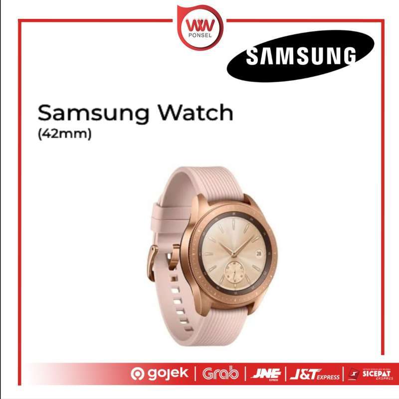 Samsung Watch 42mm R810 Garansi Resmi Rose Gold