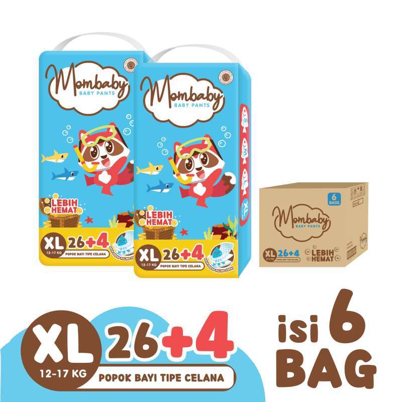 Promo Mombaby Pants size XL 26 + 4 