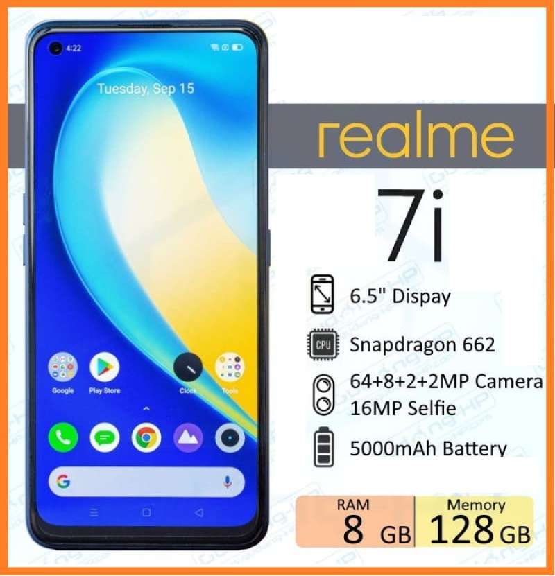 Jual Flash Sale Realme 7i 8 128 Gb Garansi Resmi Hp Realme 7i Original Online November 2020 Blibli