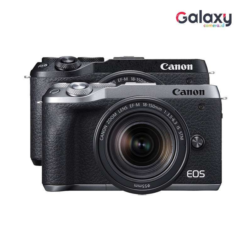 canon eos m6 mark ii kit 18 150mm f 3 5 6 3 is stm