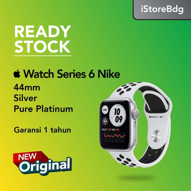 Promo Apple Watch Series 6 Nike Silver 
