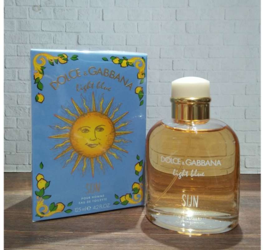 dolce gabbana light blue sun homme