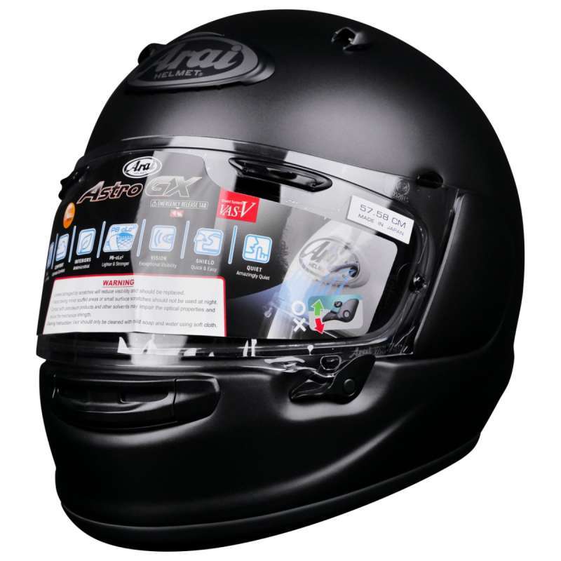 Promo Arai Astro-gx Flat Black - Bintaro - M Diskon 25% Di Seller 