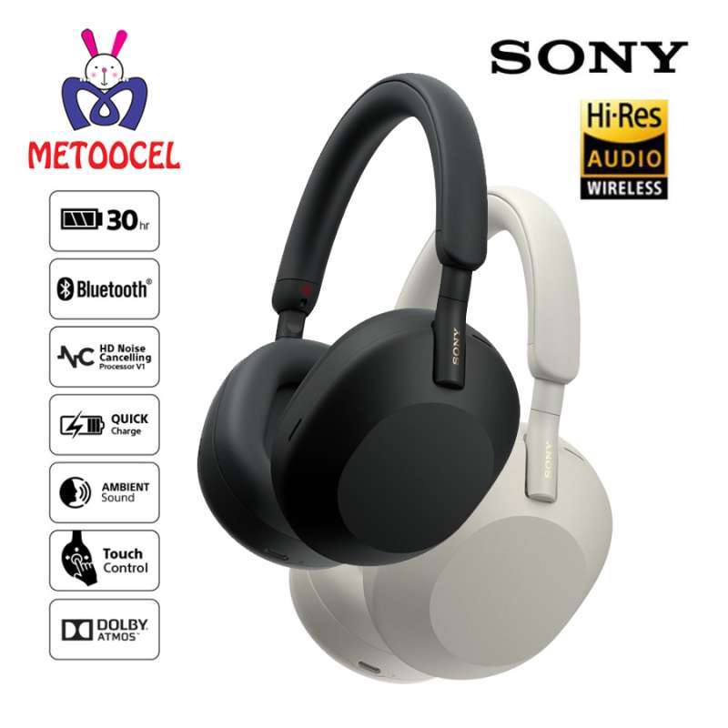 SONY WH-1000XM5 Wireless Noise Cancelling Headphone Bluetooth 48 ohm