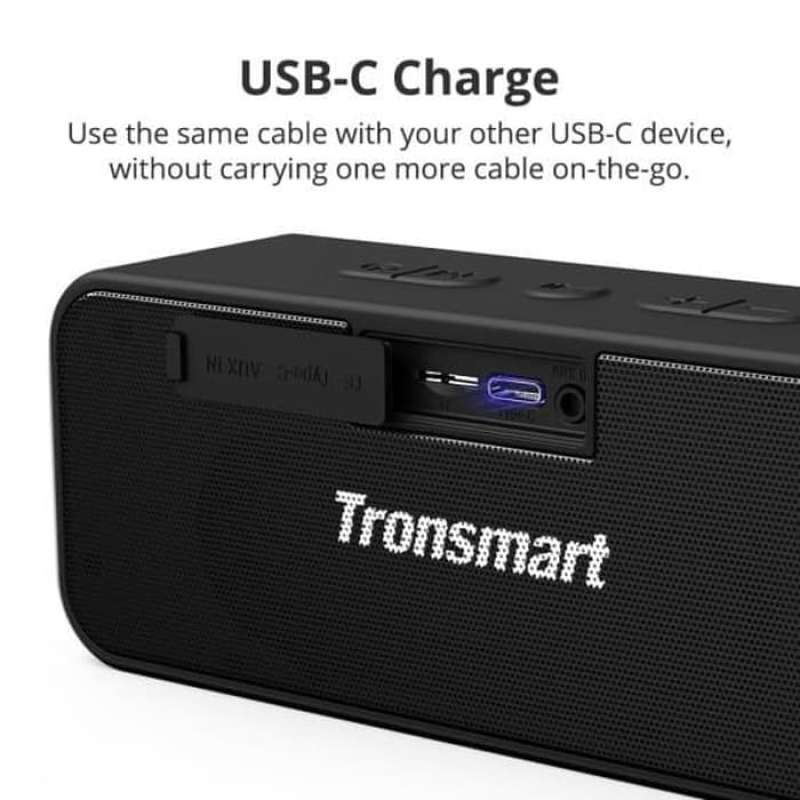Jual Tronsmart Element T2 Plus Portable Speaker Bluetooth Speaker Online Februari 2021 Blibli